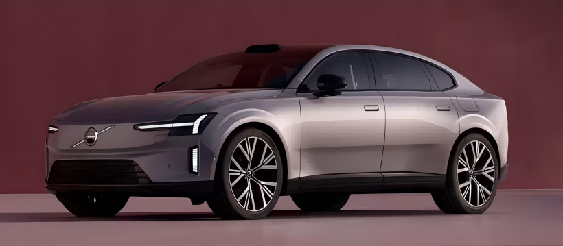 Volvo ES90 officiella bilder läckt: 700 km räckvidd, 800V arkitektur, utrustad med Lidar, debuterar den 5 mars