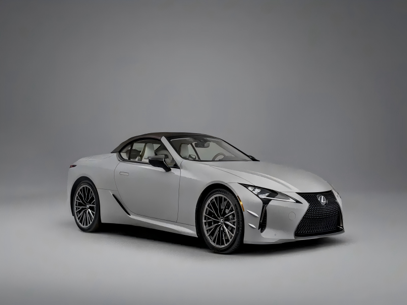 NY 2026 LEXUS LC500 Cabriolet Foneseiled: Inspiration Series Edition with V8 Power